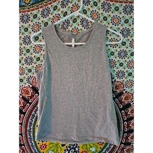 Kuhl Light Gray Womens Medium Basic Tank Top 100% Organic Cotton